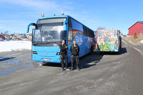 VIP og russebuss
